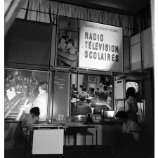 Exposition Salon Radio, le stand de l'IPN : la promotion des services de l'IPN.