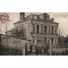 Wy-dit-Joli-Village - La Mairie et l'Ecole.
