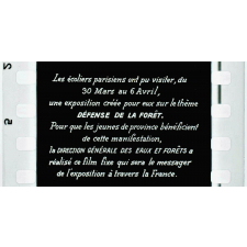 Défense de la forêt.