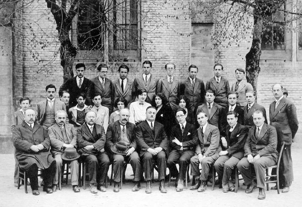 Collège Municipal et Ecole Primaire Supérieure de Garçons - St-Lô. Manche 1930 - 1931.