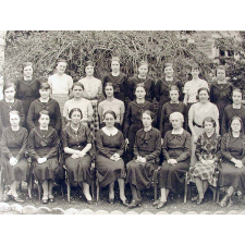 Pensionnat-Externat du Sacré-Coeur, rue de Villeneuve - Bourg (Ain). 1935-1936.