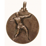 Médaille de Lancer de poids. 