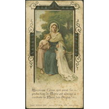 Image religieuse. Image de première communion.