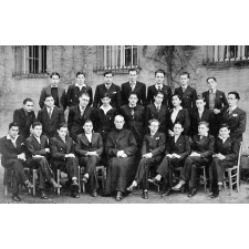 Ecole de l'Immaculée-Conception - Caousou. (Haute-Garonne). 1934-1935.
