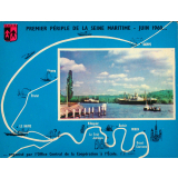 Premier périple de la Seine maritime - Juin 1960… organisé par l'Office Central de la Coopération à l'Ecole.