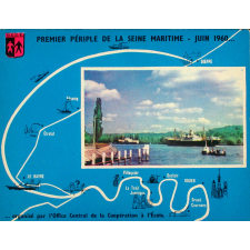Premier périple de la Seine maritime - Juin 1960… organisé par l'Office Central de la Coopération à l'Ecole.