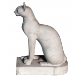 Statue de chat égyptien.