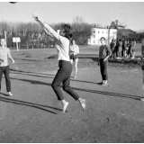 Lycée-pilote mixte de Montgeron. Un match de volley.
