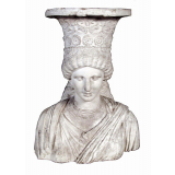 Tête de Cariatide de la villa Albani.