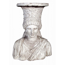 Tête de Cariatide de la villa Albani.