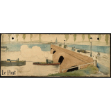 Tableau mural. Le pont. 