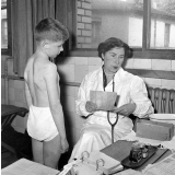 Ecole communale de la Ville de Paris, examen médical : livret médical