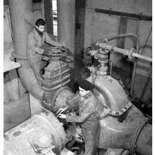 Ecole Nationale Supérieure d'Electrotechnique, d'Electronique et d'Hydraulique de Toulouse : machinerie de la soufflerie.