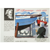 Buvard publicitaire. F. Sauvage (1785-1857). 