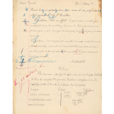 Cahier journalier / Ecole de Martrois.