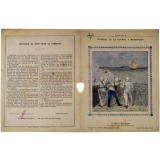 Explosion du fort hova de Farafate - Épisodes de la guerre à Madagascar n°15.
