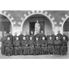 Institution St-Joseph - Fondée en 1543. Ancenis. (Loire - Atlantique). 1940-1941.