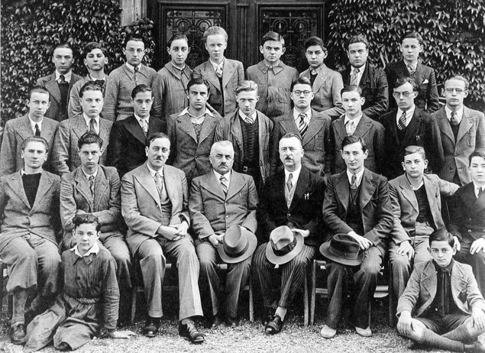 Collège de Garçons de Chalon-Sur-Saône. Année Scolaire 1935-1936.