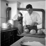Colonie d'Erquy, œuvres laïques de la ville de Saint-Brieuc : cuisine