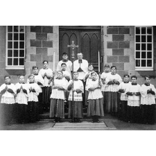 Institution Saint-Charles, Saint-Brieuc. (Côte d'Armor). 1936-1937.