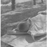 Ligue française de l'Enseignement : camp familial de vacances, la sieste