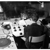 Enseignement audiovisuel : la table de commande.