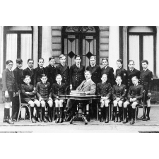 Ecole Libre Jeanne D'Arc, 25 bis, Rue Colbert - Lille. Année 1937-1938.