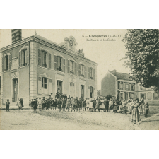 5 - Crespières (S.-&-O.) - La Mairie et les Ecoles.