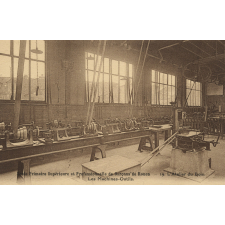 Ecole Primaire Supérieure et Professionnelle de Garçons de Rouen - 19 - L'Atelier du Bois. Les Machines-Outils.