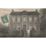 3351 - Angerville-l'Orcher (Seine-Inf.) - La Mairie et l'Ecole.