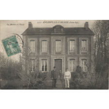 3351 - Angerville-l'Orcher (Seine-Inf.) - La Mairie et l'Ecole.