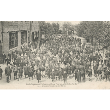 Ecole Supérieure Professionnelle de Fournes, près Lille (Nord) - 24 - Groupe d'ensemble des Elèves.