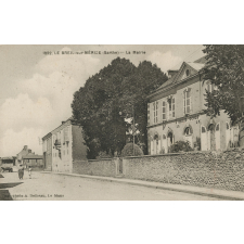 1852 - Le Breil-sur-Mérize (Sarthe) - La Mairie.