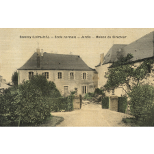 Savenay (Loire-Inf.) - Ecole Normale - Jardin - Maison du Directeur.