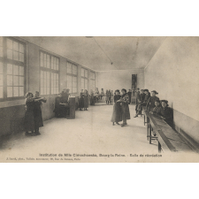 Institution de Mlle Cimochowska, Bourg-la-Reine - Salle de Récréation.