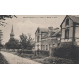 Bournainville (Eure) - Mairie et Ecole.