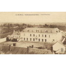 954 - En Berry - Châteauneuf-sur-Cher - Ecole Notre-Dame.