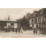 Institution St-Jean - Pensionnat de Jeunes Filles, Rue du Maure et Place du Marché aux Chevaux - Laigle - Cuisine - Réfectoire - Chambres particulières et infirmerie.