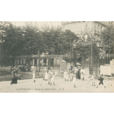 50 - Bordeaux - Entrée du jardin Public.