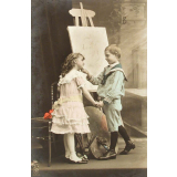 Le Peintre et son modèle. 