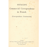 Pitman's Commercial Correspondence in French (Correspondance Commerciale)