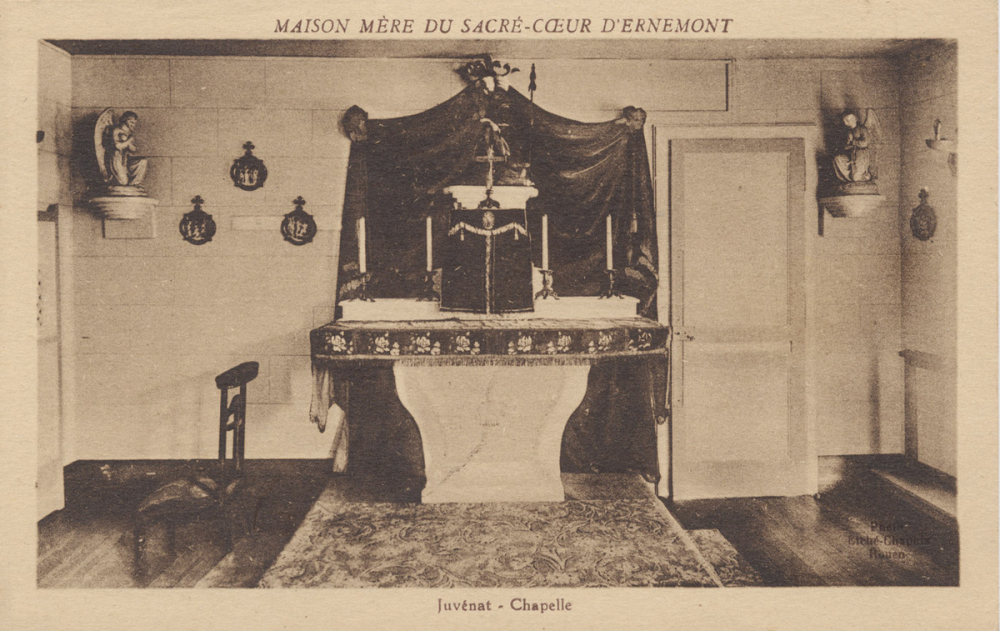 Maison Mère du Sacré-Coeur d'Ernemont - Juvénat - Chapelle.