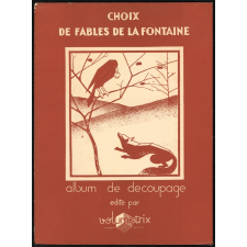 Choix de fables de La Fontaine. Album de découpage.
