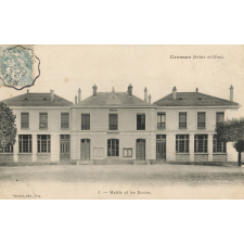 Crosnes (Seine et Oise) - 1 - Mairie et les Écoles.