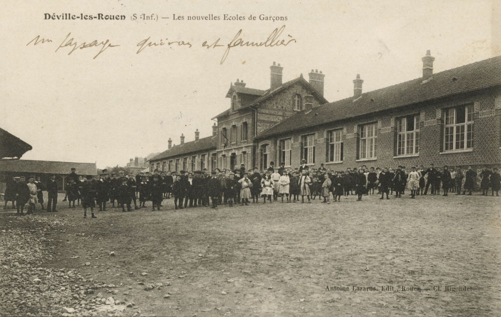 Déville-lès-Rouen (S.-Inf.) - Les nouvelles Ecoles de Garçons.