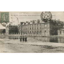 96 - Troyes - Lycée de Filles - Ecoles professionnelle et de Dessin (Hôpital Temporaire).