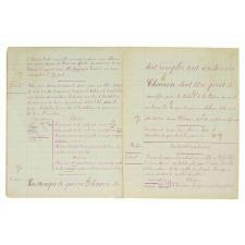 Cahier de devoirs / Ecole de la Madeleine à Nonancourt.