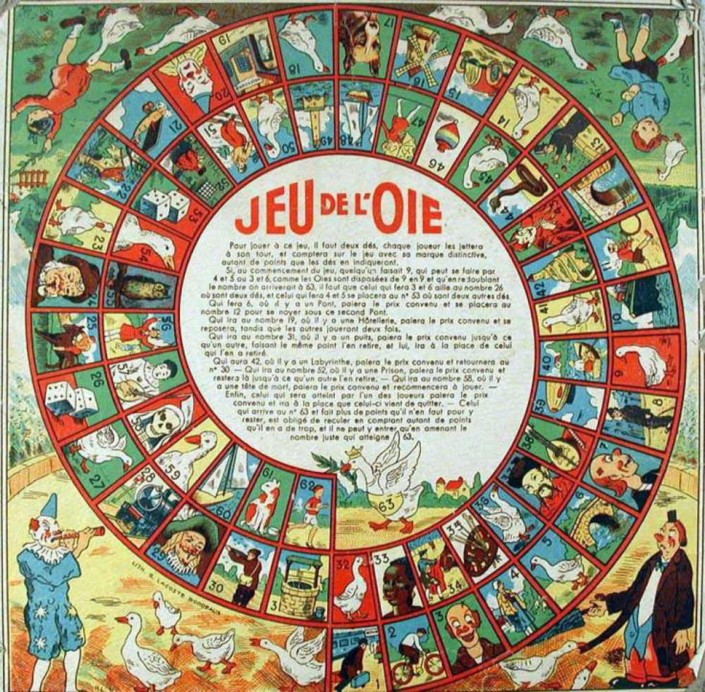 Jeu de l'oie.