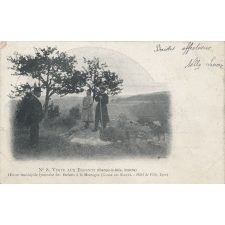 N° 8 - Visite Aux Enfants (Champis-la-Bâtie, Ardèche) - Oeuvre municipale lyonnaise des Enfants à la Montagne (Caisse des Ecoles - Hôtel de Ville, Lyon).