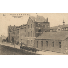1 - Pensionnat S. J. B. de la Salle - Reims-Momignies - Façade Ouest.